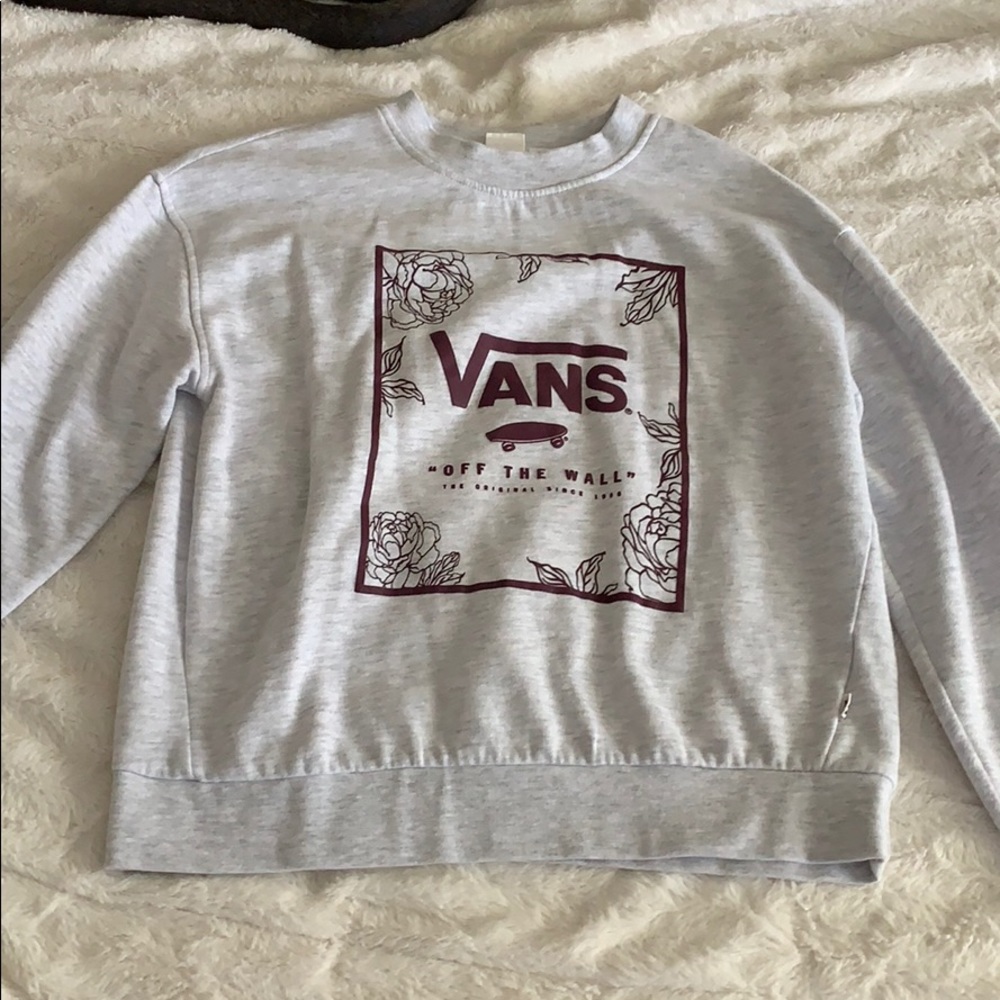 Vans logo crew neck
